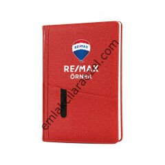 Kart ve Telefon Bölmeli Ajanda -  17 x 24 cm