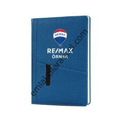 Kart ve Telefon Bölmeli Ajanda -  17 x 24 cm