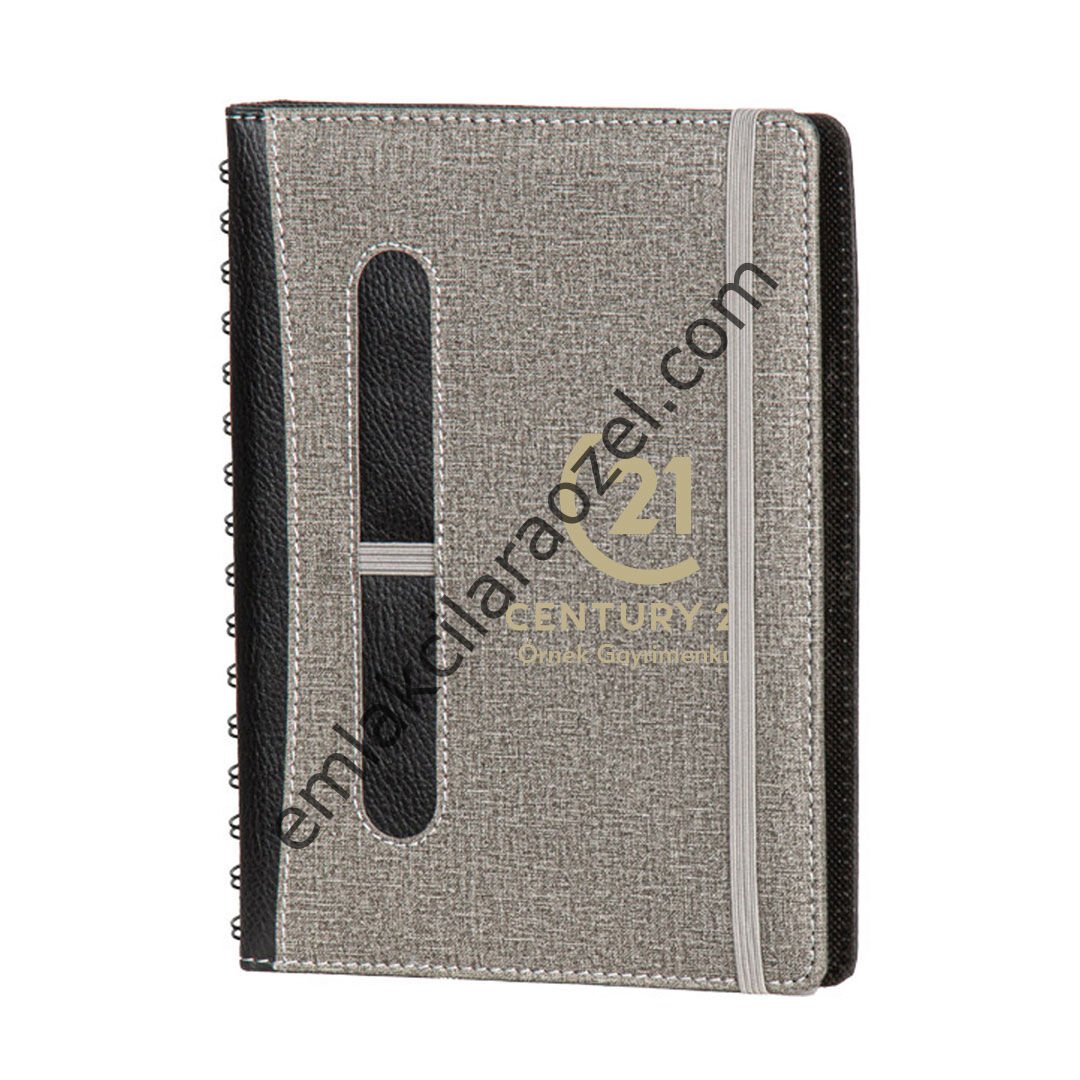 Termo PU Sert Kapak  Ajanda -  16,5 x 22 cm