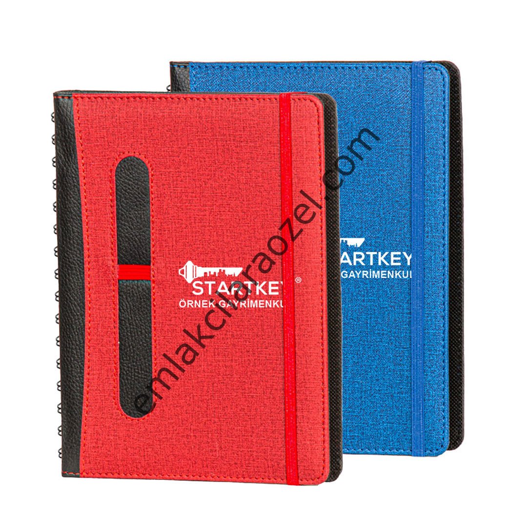 Termo PU Sert Kapak  Ajanda -  16,5 x 22 cm