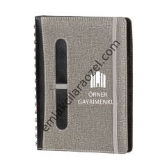 Termo PU Sert Kapak  Ajanda -  16,5 x 22 cm