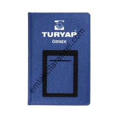 Termo Deri Ajanda -  17 x 24 cm Telefon Koyma Yeri