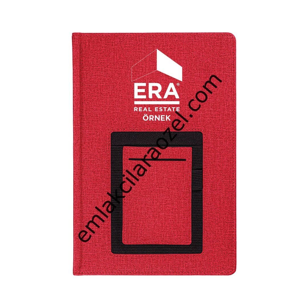 Termo Deri Ajanda -  17 x 24 cm Telefon Koyma Yeri