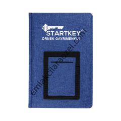 Termo Deri Ajanda -  17 x 24 cm Telefon Koyma Yeri