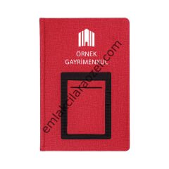 Termo Deri Ajanda -  17 x 24 cm Telefon Koyma Yeri