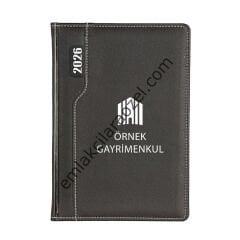 Termo PU Sert Kapak  Ajanda - 17 x 24 cm