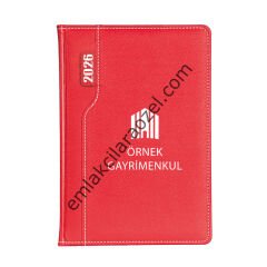 Termo PU Sert Kapak  Ajanda - 17 x 24 cm