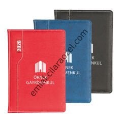 Termo PU Sert Kapak  Ajanda - 17 x 24 cm