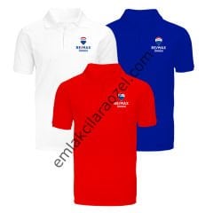 Ofis İsmine Özel Nakışlı-Baskılı T-Shirt Beyaz (Minumum 15 Adet)