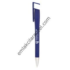 Telefon Tutuculu Plastik Tükenmez Kalem