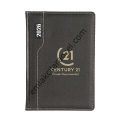 Termo PU Sert Kapak  Ajanda - 17 x 24 cm