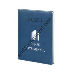 Termo PU Sert Kapak  Ajanda - 20x28 cm