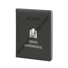 Termo PU Sert Kapak  Ajanda - 20x28 cm
