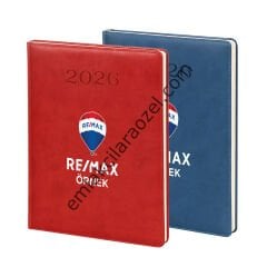 Termo PU Sert Kapak  Ajanda - 20x28 cm