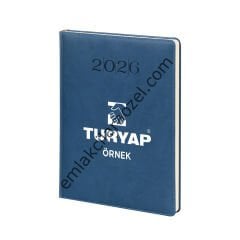 Termo PU Sert Kapak  Ajanda - 20x28 cm