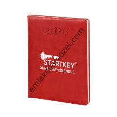 Termo PU Sert Kapak  Ajanda - 20x28 cm