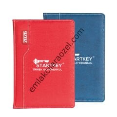 Termo PU Sert Kapak  Ajanda - 17 x 24 cm