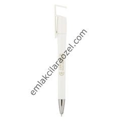 Telefon Tutuculu Plastik Tükenmez Kalem