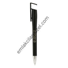 Telefon Tutuculu Plastik Tükenmez Kalem