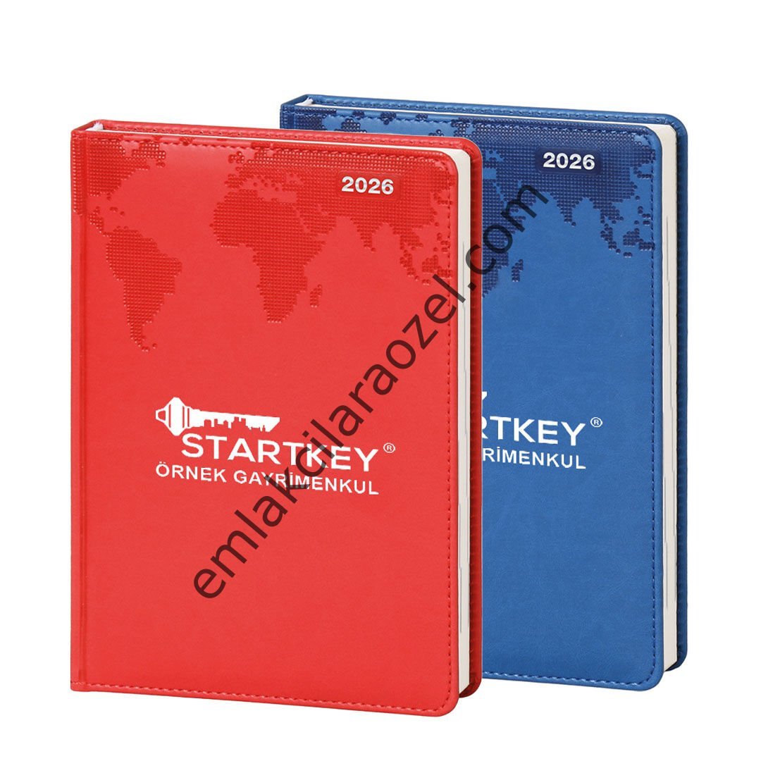 Termo PU Sert Kapak Ajanda - 17 x 24 cm