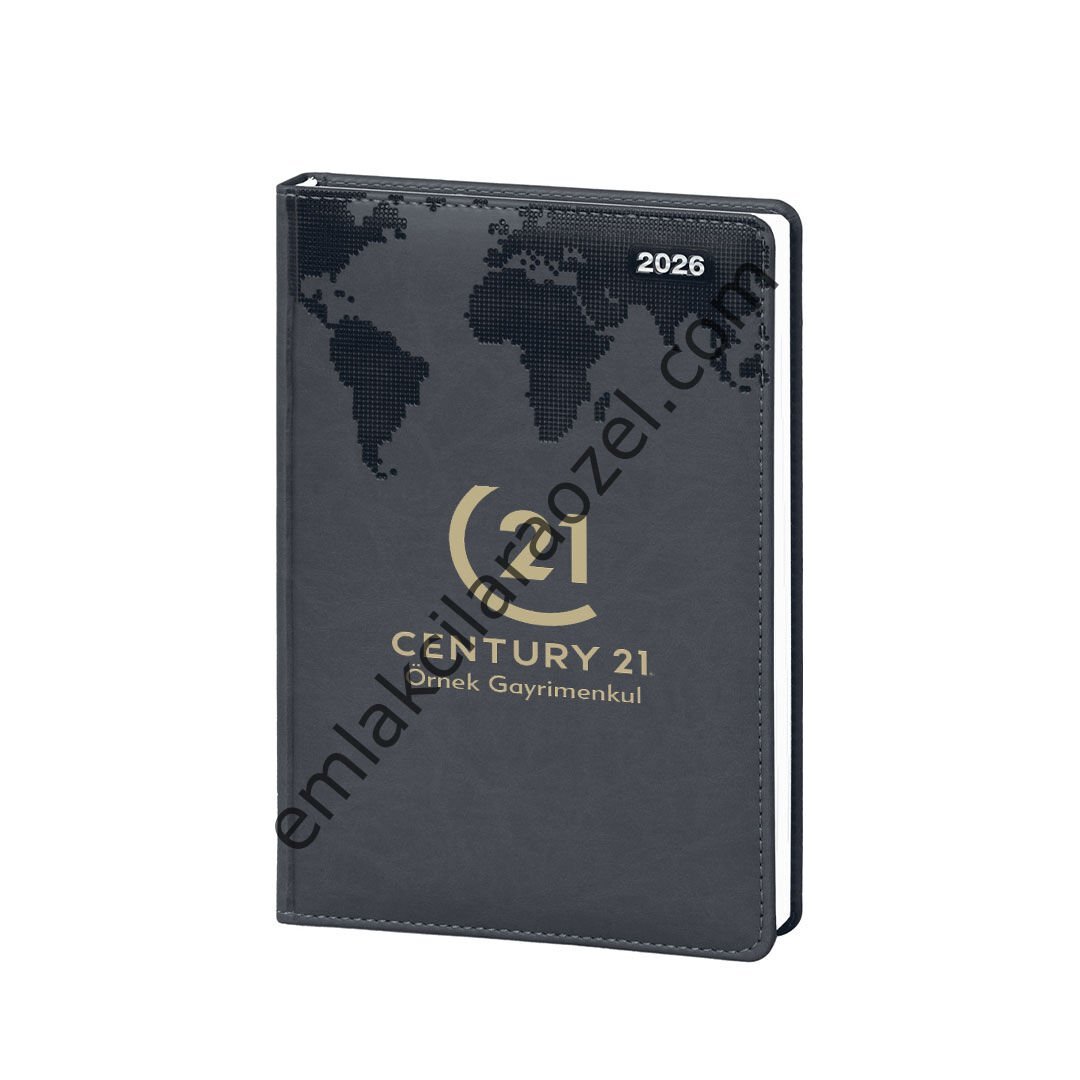 Termo PU Sert Kapak Ajanda - 17 x 24 cm