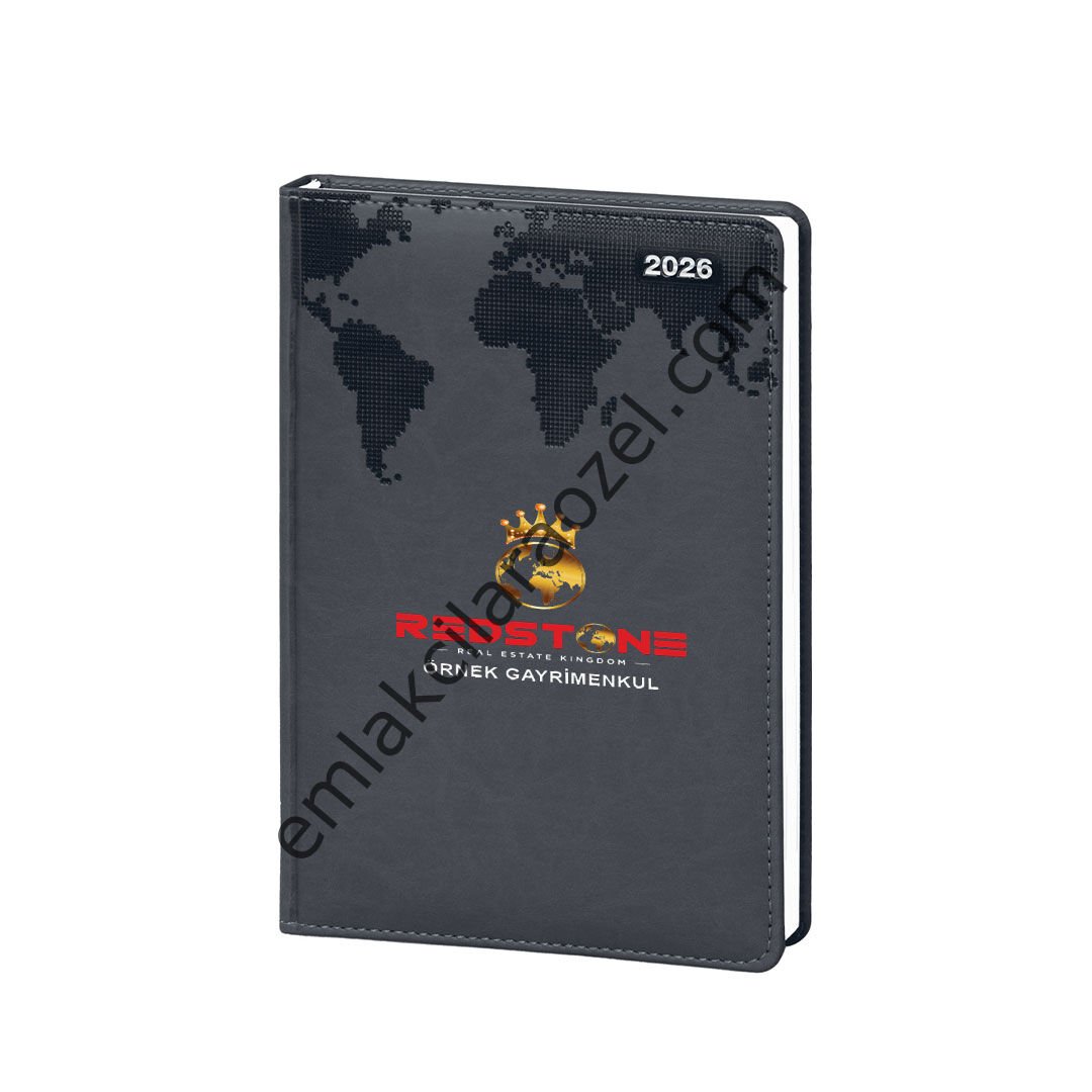 Termo PU Sert Kapak Ajanda - 17 x 24 cm