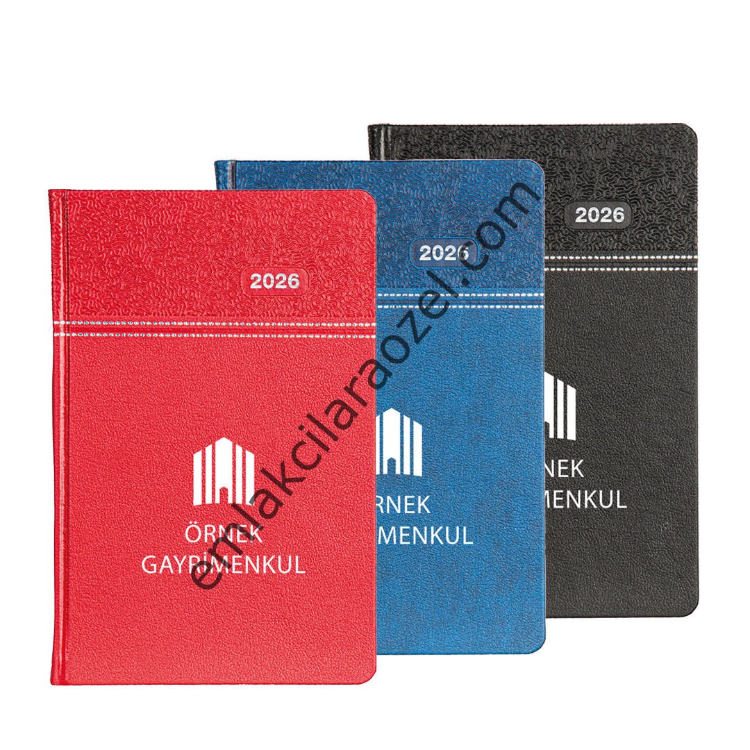 Termo PU Sert Kapak Ajanda - 16 x 24 cm