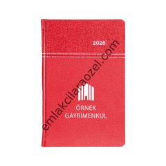 Termo PU Sert Kapak Ajanda - 16 x 24 cm