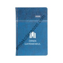 Termo PU Sert Kapak Ajanda - 16 x 24 cm