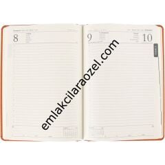 Termo PU Sert Kapak Ajanda - 16 x 24 cm