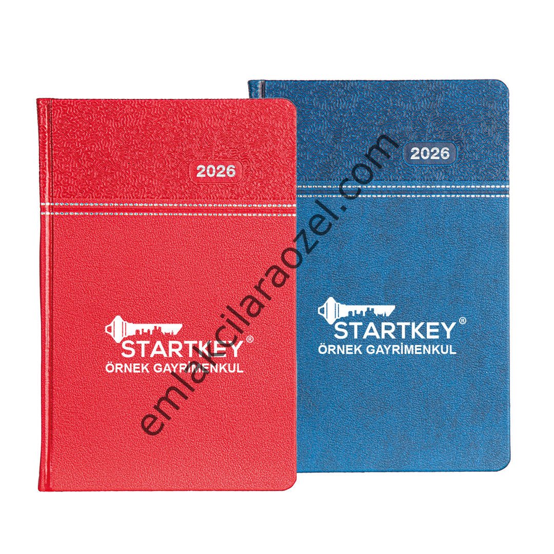 Termo PU Sert Kapak Ajanda - 16 x 24 cm