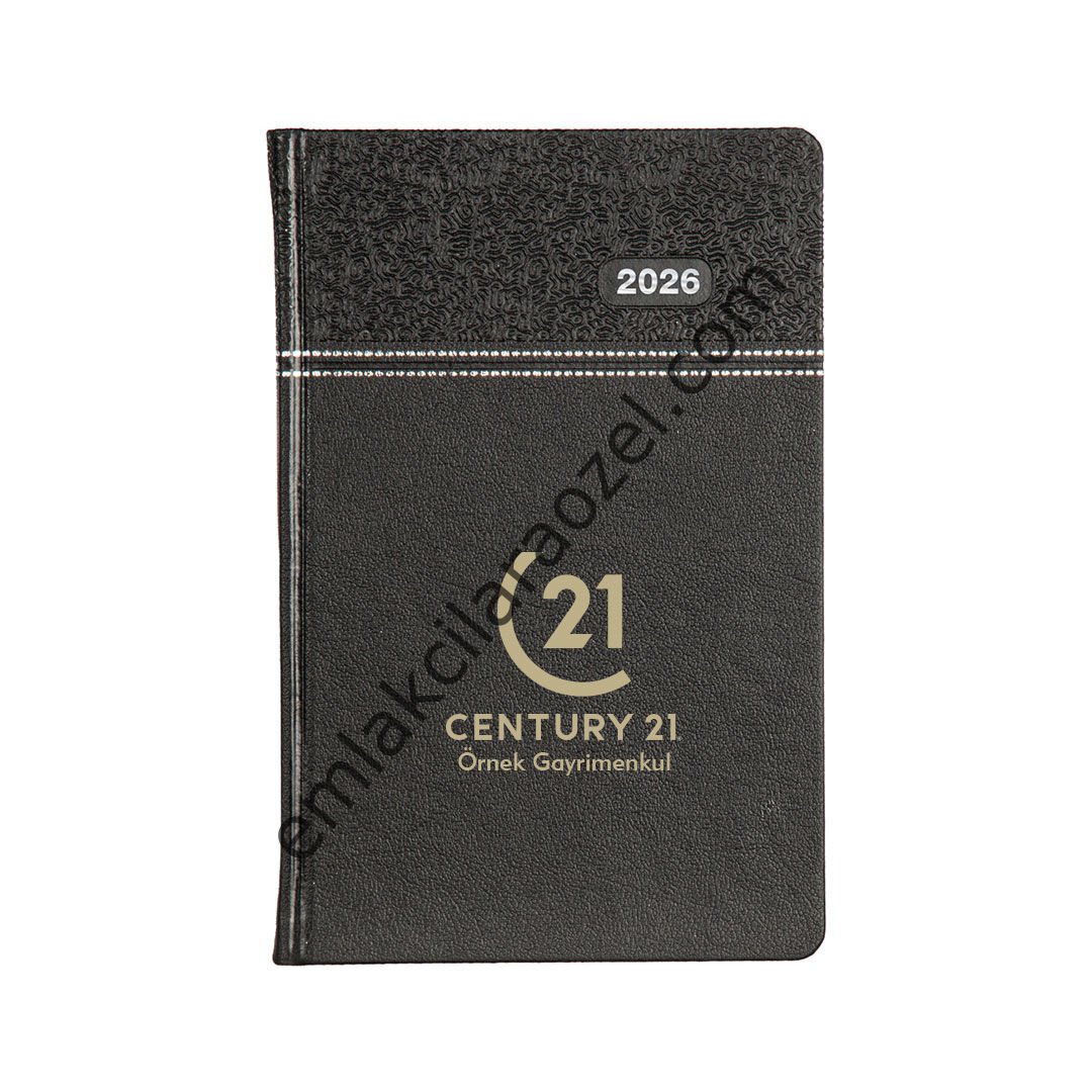 Termo PU Sert Kapak Ajanda - 16 x 24 cm