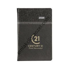 Termo PU Sert Kapak Ajanda - 16 x 24 cm