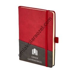 Termo Deri Kalem Tutucu Tarihsiz Defter - 15 x 21 cm