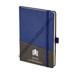 Termo Deri Kalem Tutucu Tarihsiz Defter - 15 x 21 cm