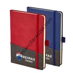 Termo Deri Kalem Tutucu Tarihsiz Defter - 15 x 21 cm