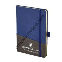 Termo Deri Kalem Tutucu Tarihsiz Defter - 15 x 21 cm