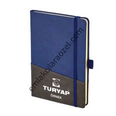 Termo Deri Kalem Tutucu Tarihsiz Defter - 15 x 21 cm