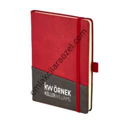 Termo Deri Kalem Tutucu Tarihsiz Defter - 15 x 21 cm