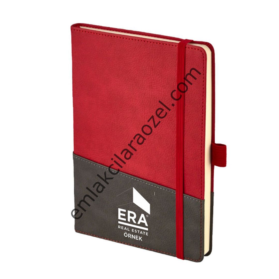 Termo Deri Kalem Tutucu Tarihsiz Defter - 15 x 21 cm