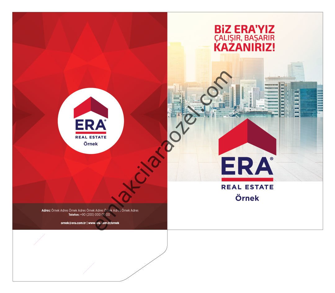 Cepli Dosya Cep Baskısız (100 Adet)