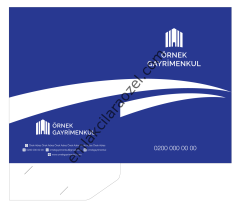 Cepli Dosya Cep Baskısız (100 Adet)