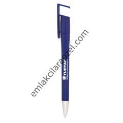 Telefon Tutuculu Plastik Tükenmez Kalem