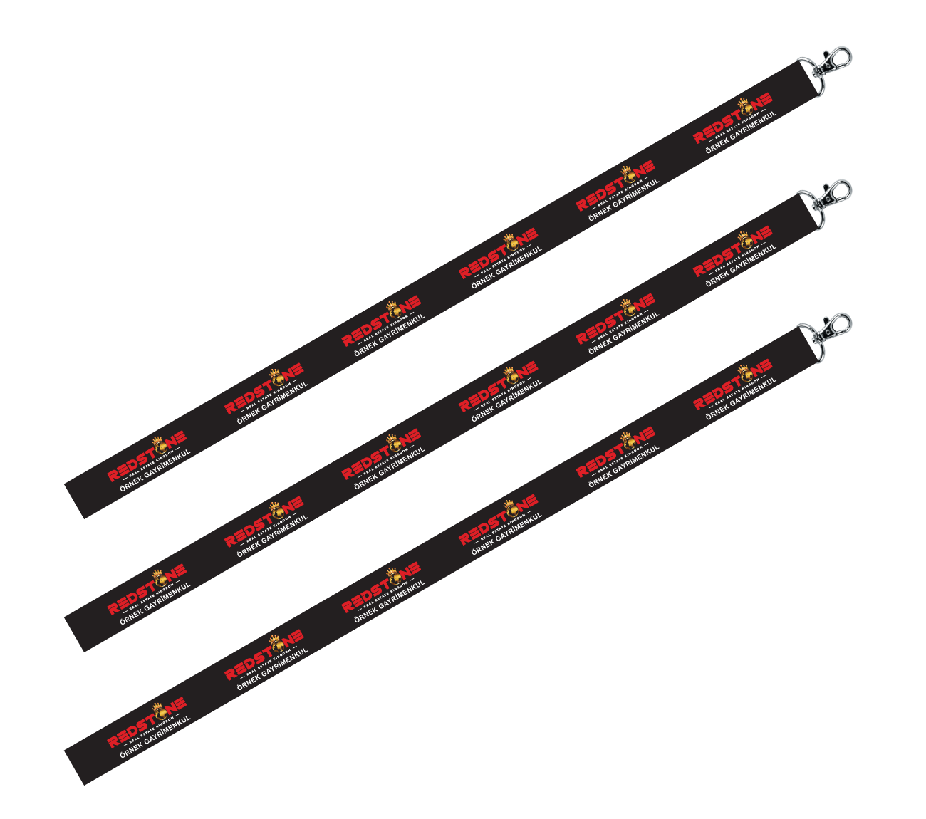 Ofis İsmine Özel Baskılı Boyun İpi (Minumum 50 Adet)