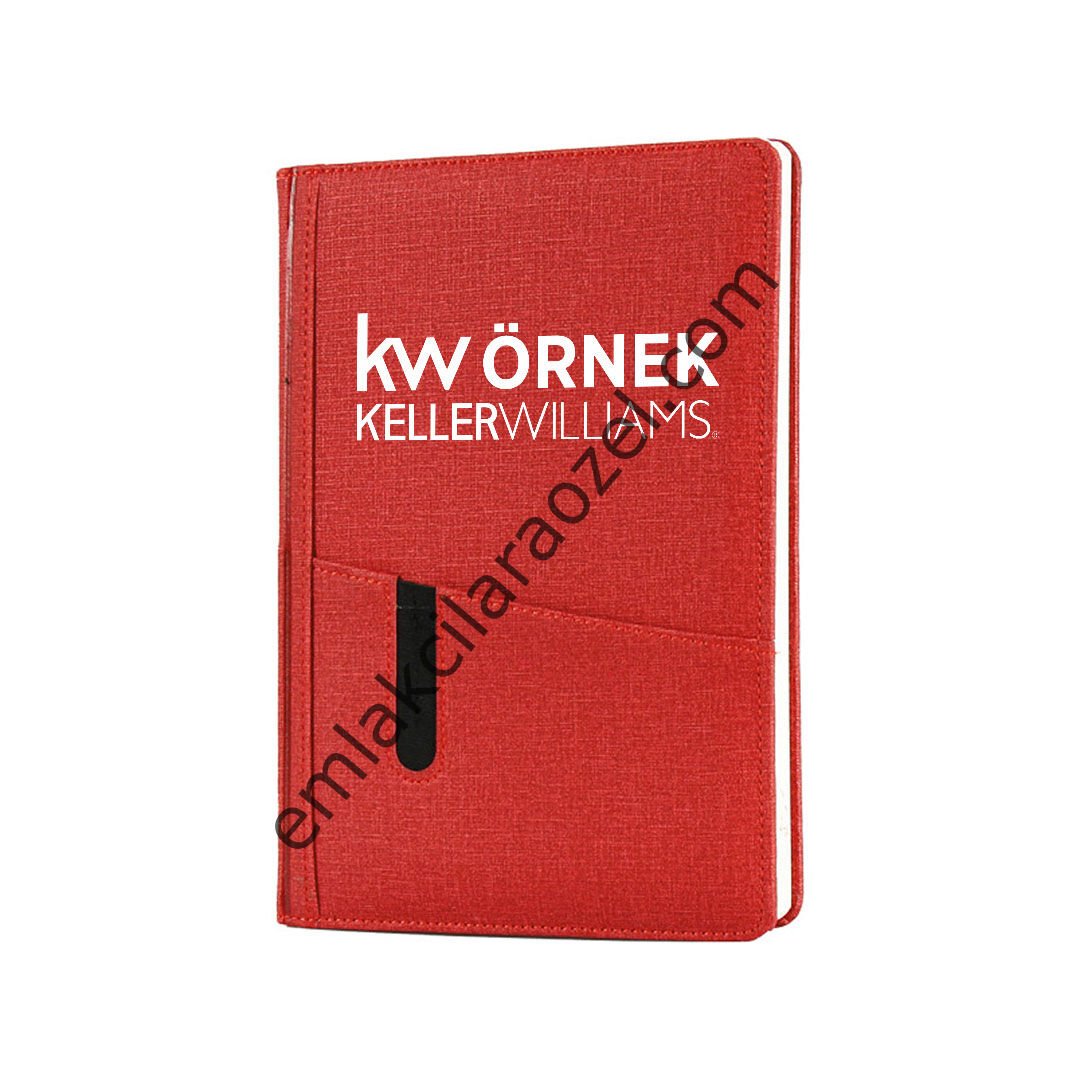 Kart ve Telefon Bölmesi Ajanda 17 x 24 cm