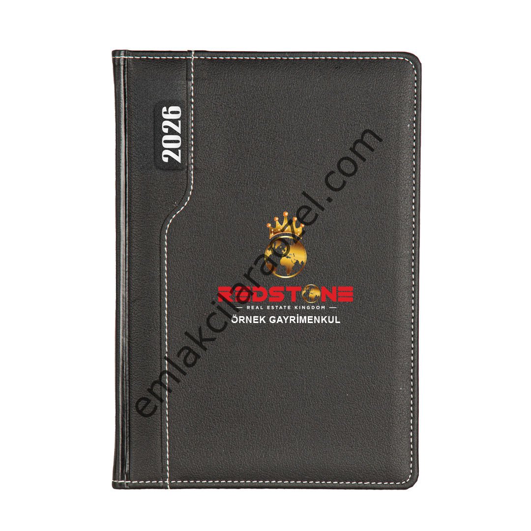 Termo PU Sert Kapak  Ajanda - 17 x 24 cm