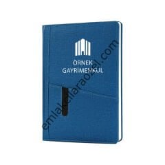 Kart ve Telefon Bölmeli Ajanda -  17 x 24 cm